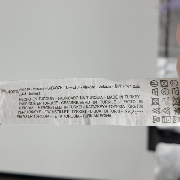 Zara trf collection Womens Striped Ruffled Detail Button Up Blouse Size M - Picture 11 of 12